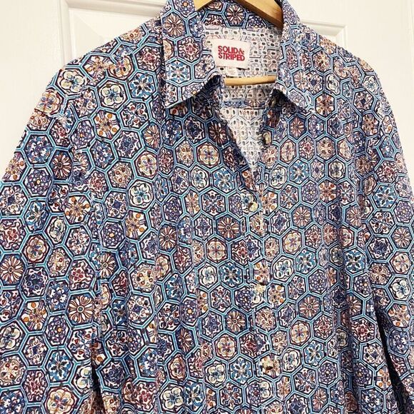 Solid & Striped The Eyelet Oxford Maxi Dress Size XL Swim Cover Up $250.00 - Picture 6 of 11